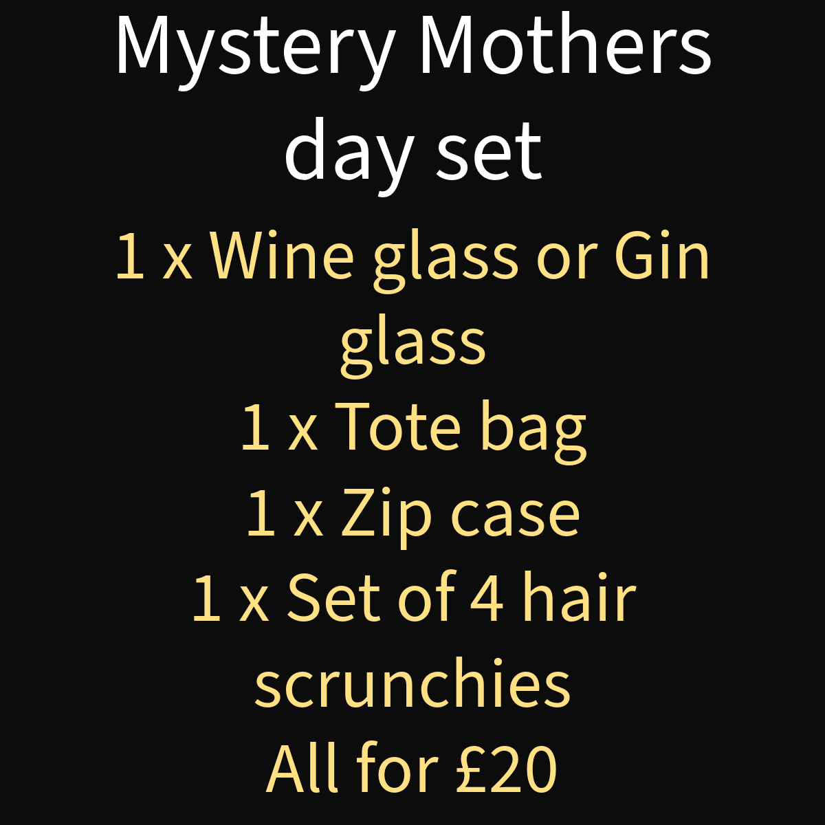 Mystery Mothers day gift set