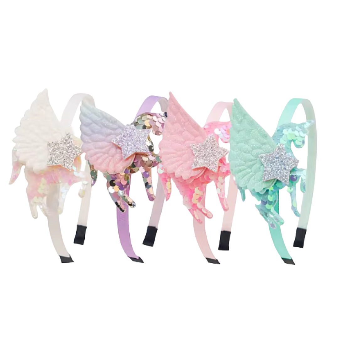 Winged Unicorn Pegasus Headbands