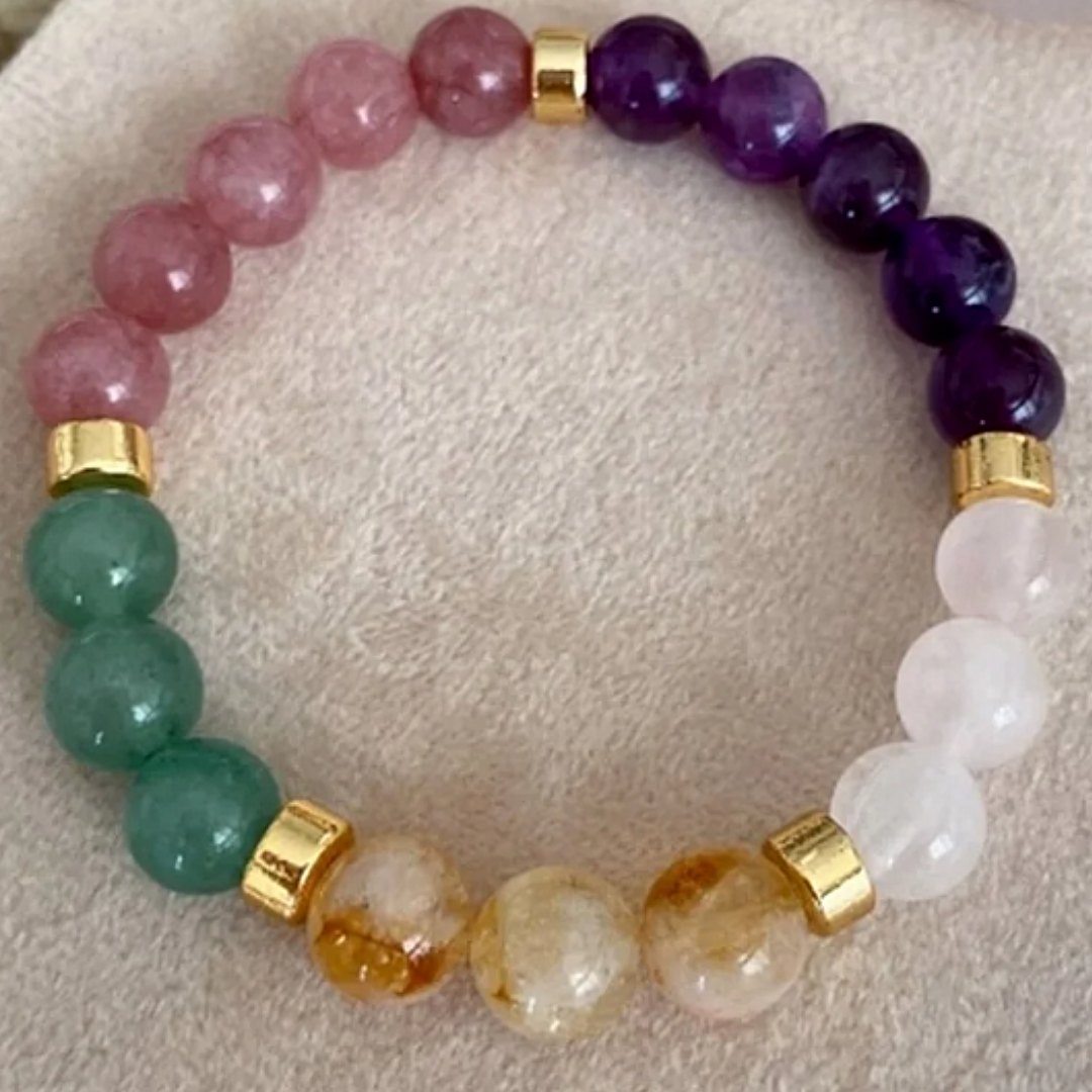 Natural bead bracelet