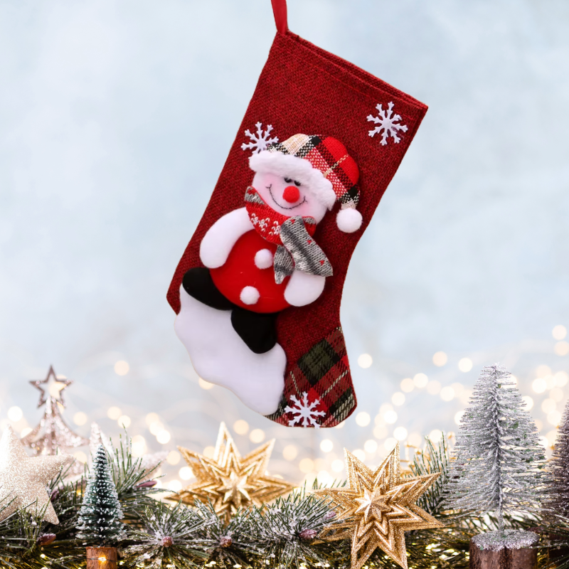 Christmas red plush Santa Father Christmas Reindeer Snowman Polar