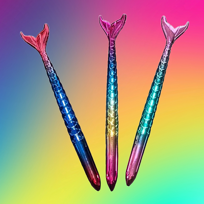 Rainbow Mermaid Pen Set