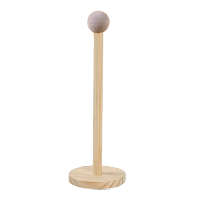 Hair scrunchie bobble hair band holder - wooden storage stand - large stand