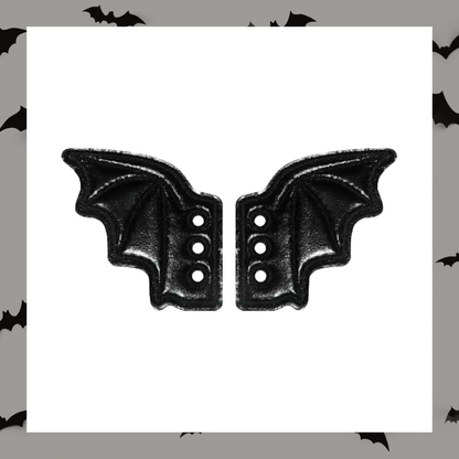 Pair Of Dragon Bat Vampire Wing Shoe Trainer Boot Skate Charms Accessory