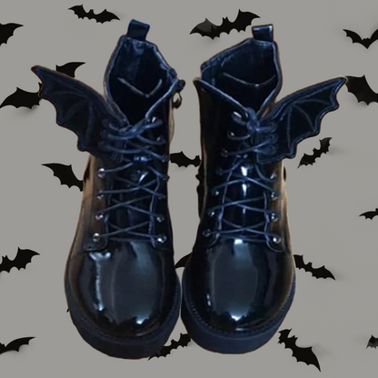Pair Of Dragon Bat Vampire Wing Shoe Trainer Boot Skate Charms Accessory
