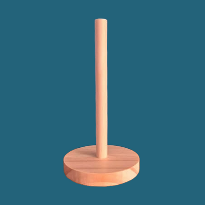 Hair scrunchie bobble hair band holder - wooden storage stand - small stand