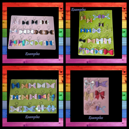 Mystery bundle of bow key rings - standard keyring