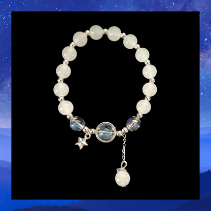 Beaded Star Tassel Bracelet