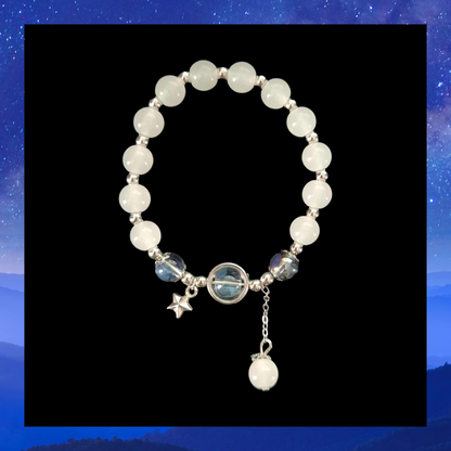 Beaded Star Tassel Bracelet