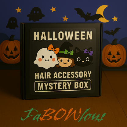 Halloween 2025 Mystery hair accessory box