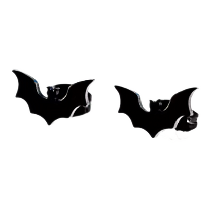 Vampire Bat Earring Studs