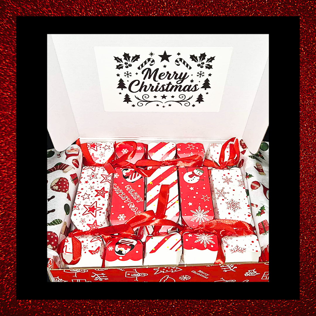 Christmas mystery hair accessory mini crackers