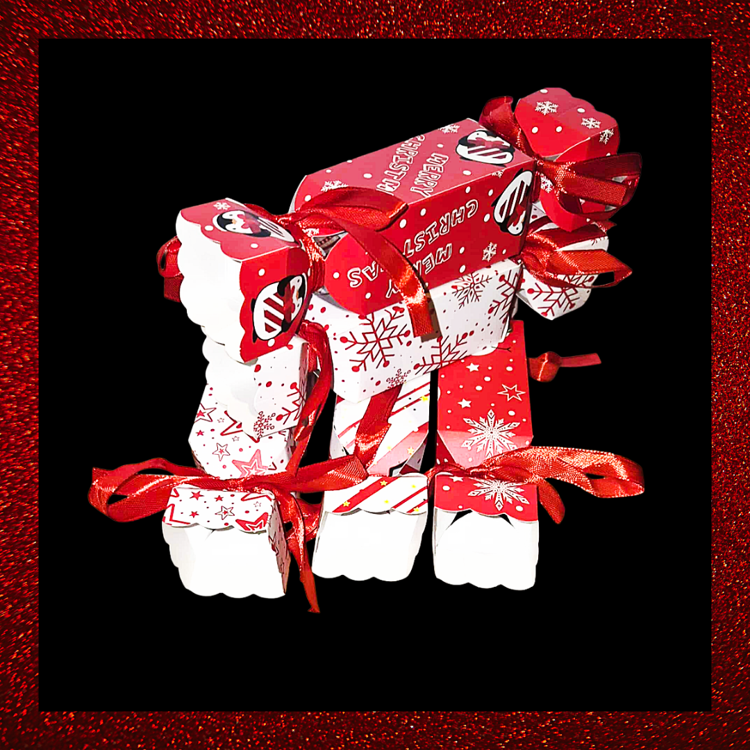Christmas mystery hair accessory mini crackers