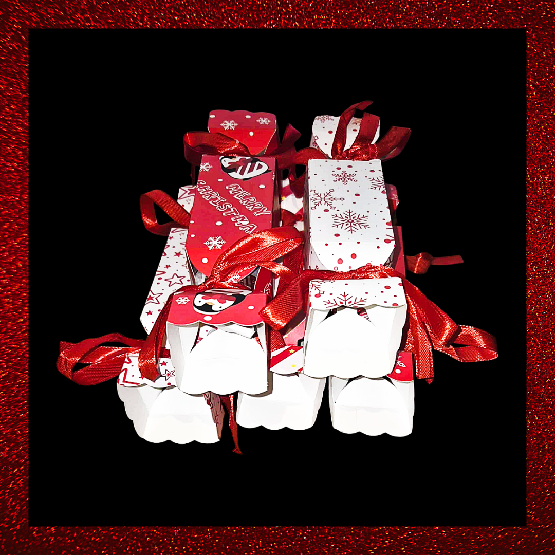 Christmas mystery hair accessory mini crackers