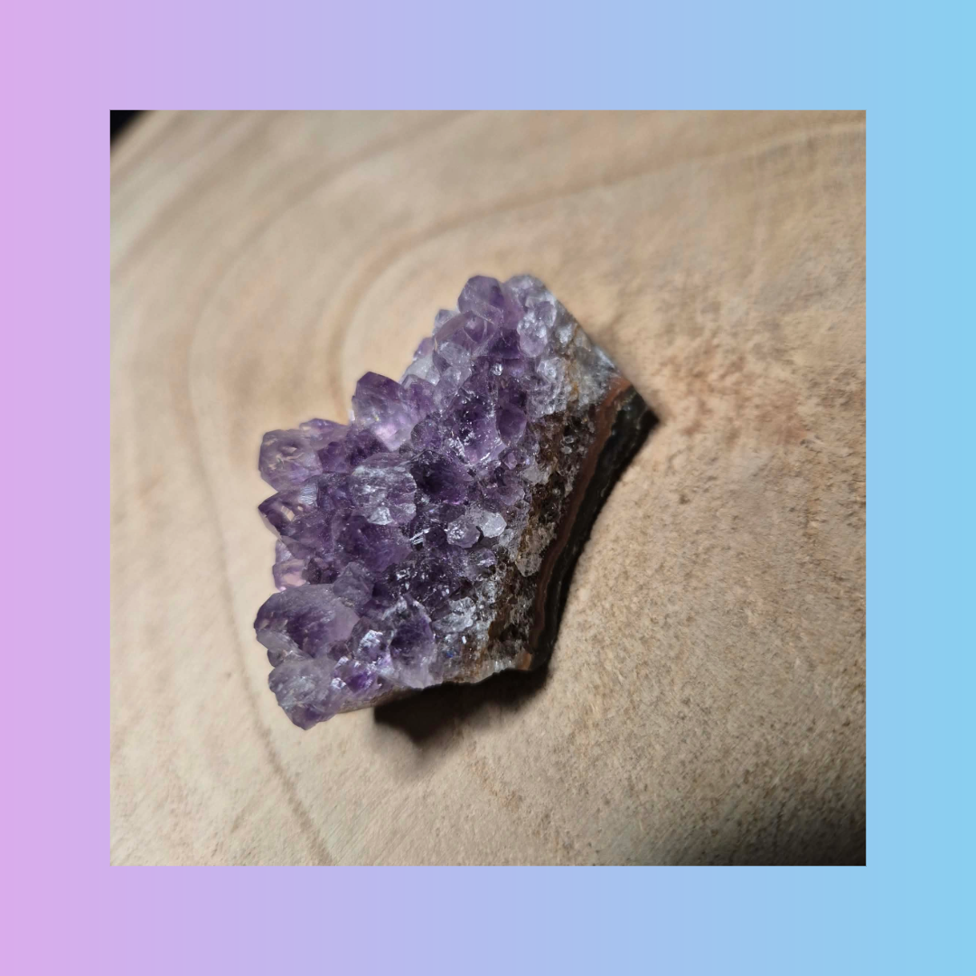 Amethyst Cluster Gemstone Crystal 35g