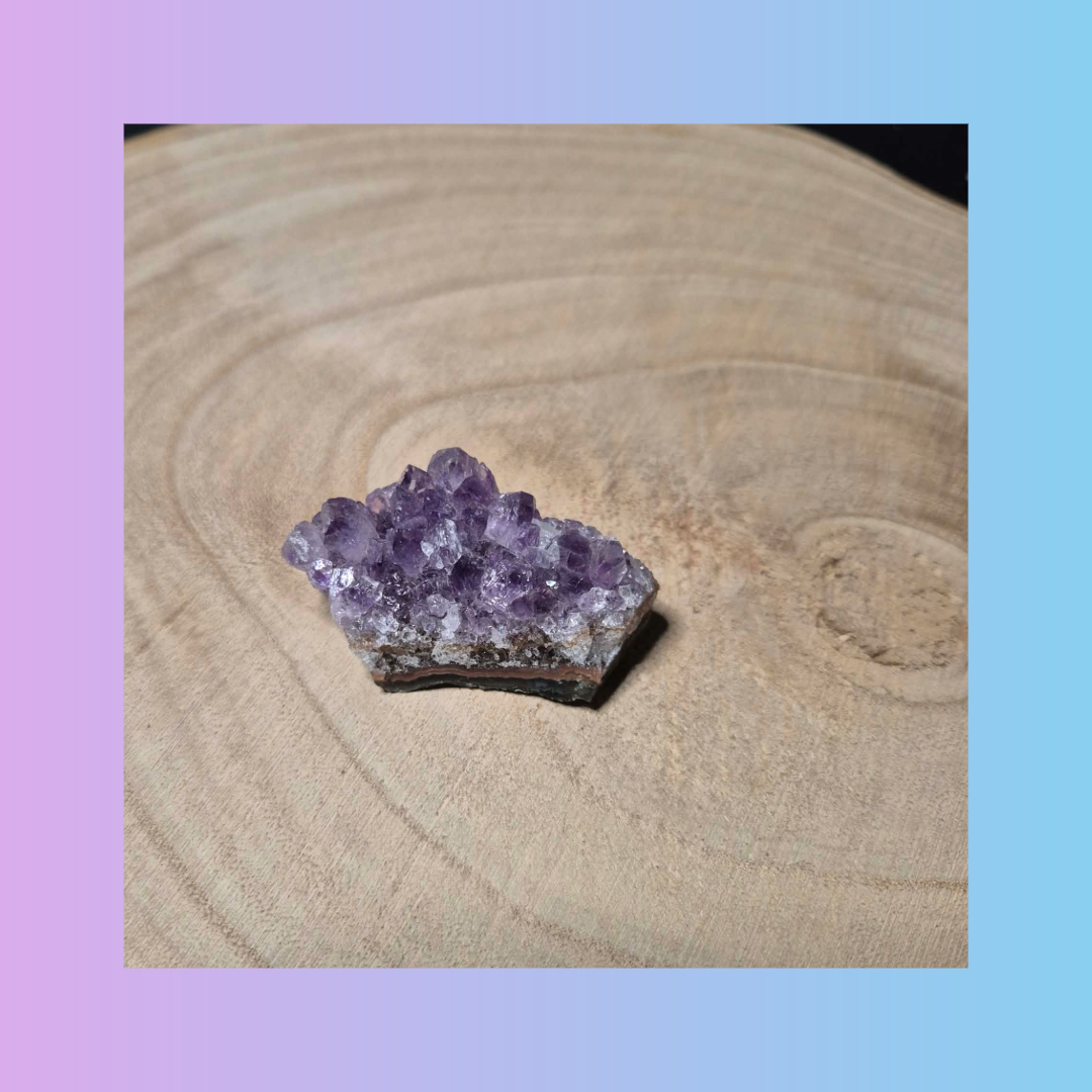Amethyst Cluster Gemstone Crystal 35g