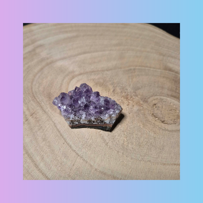Amethyst Cluster Gemstone Crystal 35g