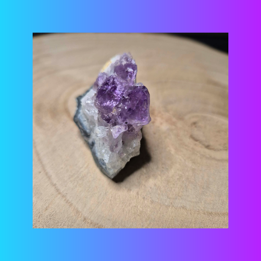 Amethyst Cluster Gemstone Crystal 70g