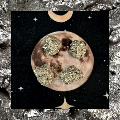 Natural Raw Pyrite Mineral Gemstone Chunks