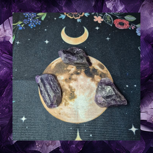 Raw Amethyst Gemstone Chunks