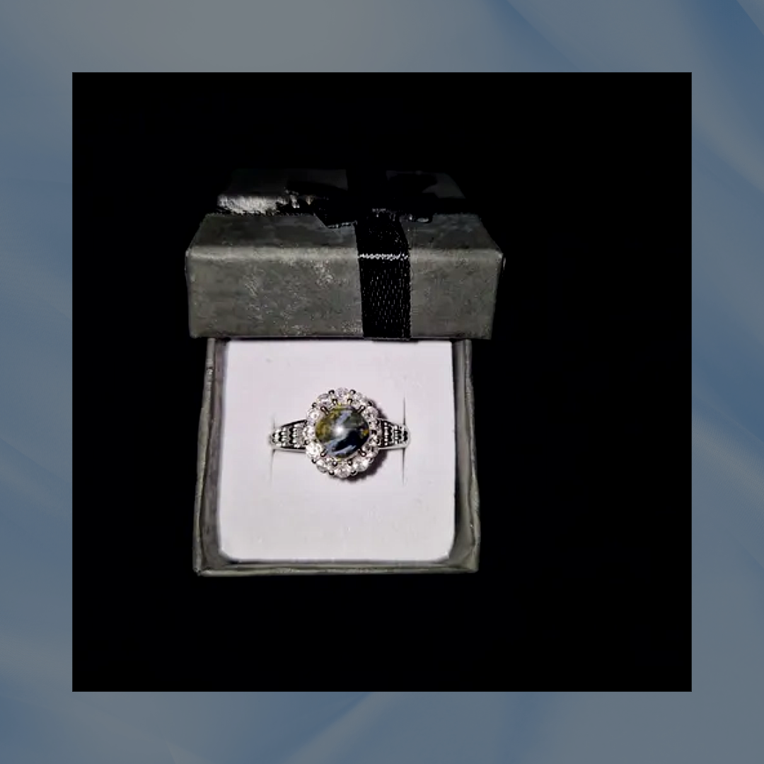 Pietersite Adjustable Ring