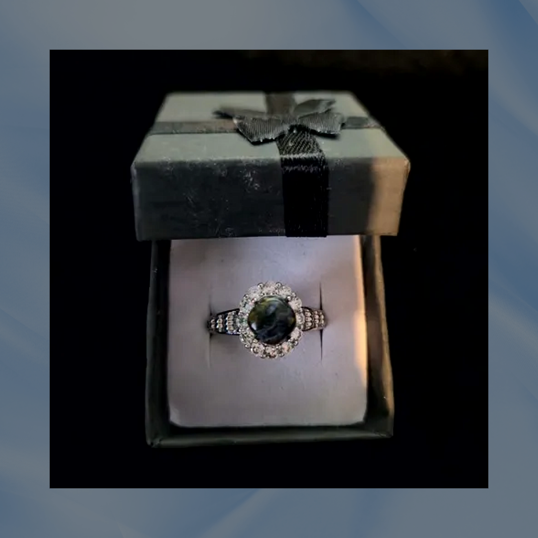 Pietersite Adjustable Ring