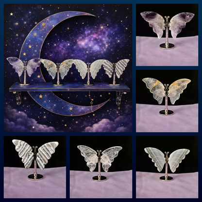 Gemstone Butterfly Wings – Mini Display Sculpture