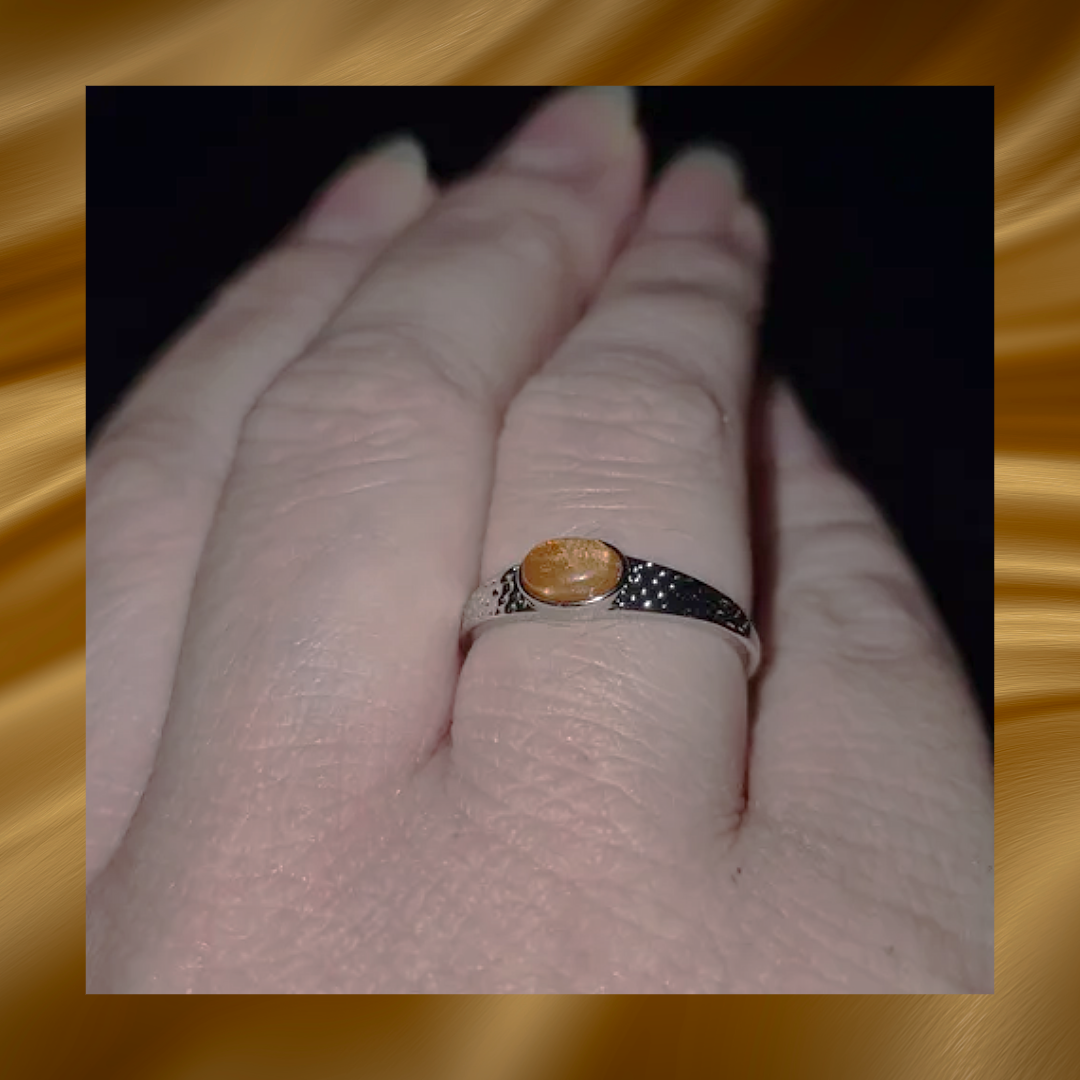 Sunstone Ring