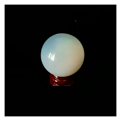 Opalite Crystal Sphere With Stand