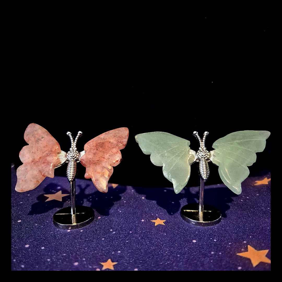 Gemstone Butterfly Wings – Mini Display Sculpture