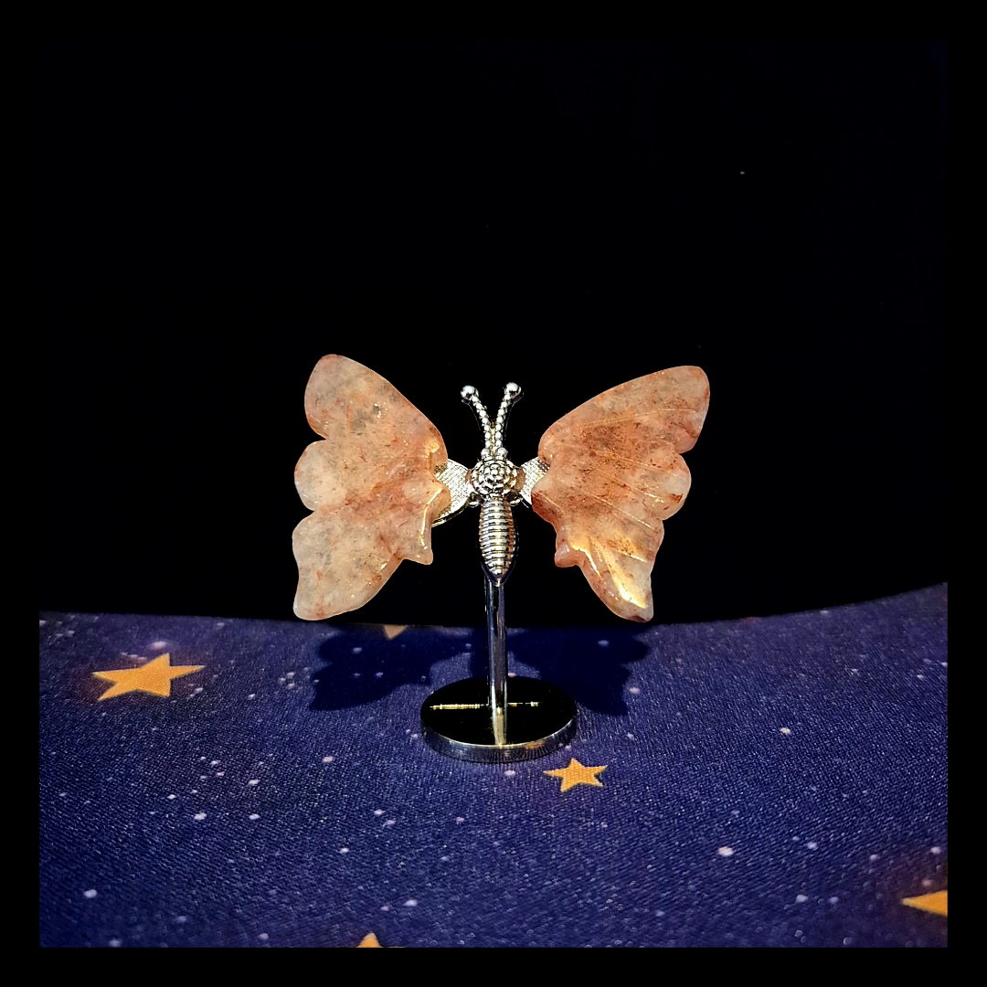Gemstone Butterfly Wings – Mini Display Sculpture