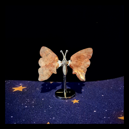 Gemstone Butterfly Wings – Mini Display Sculpture
