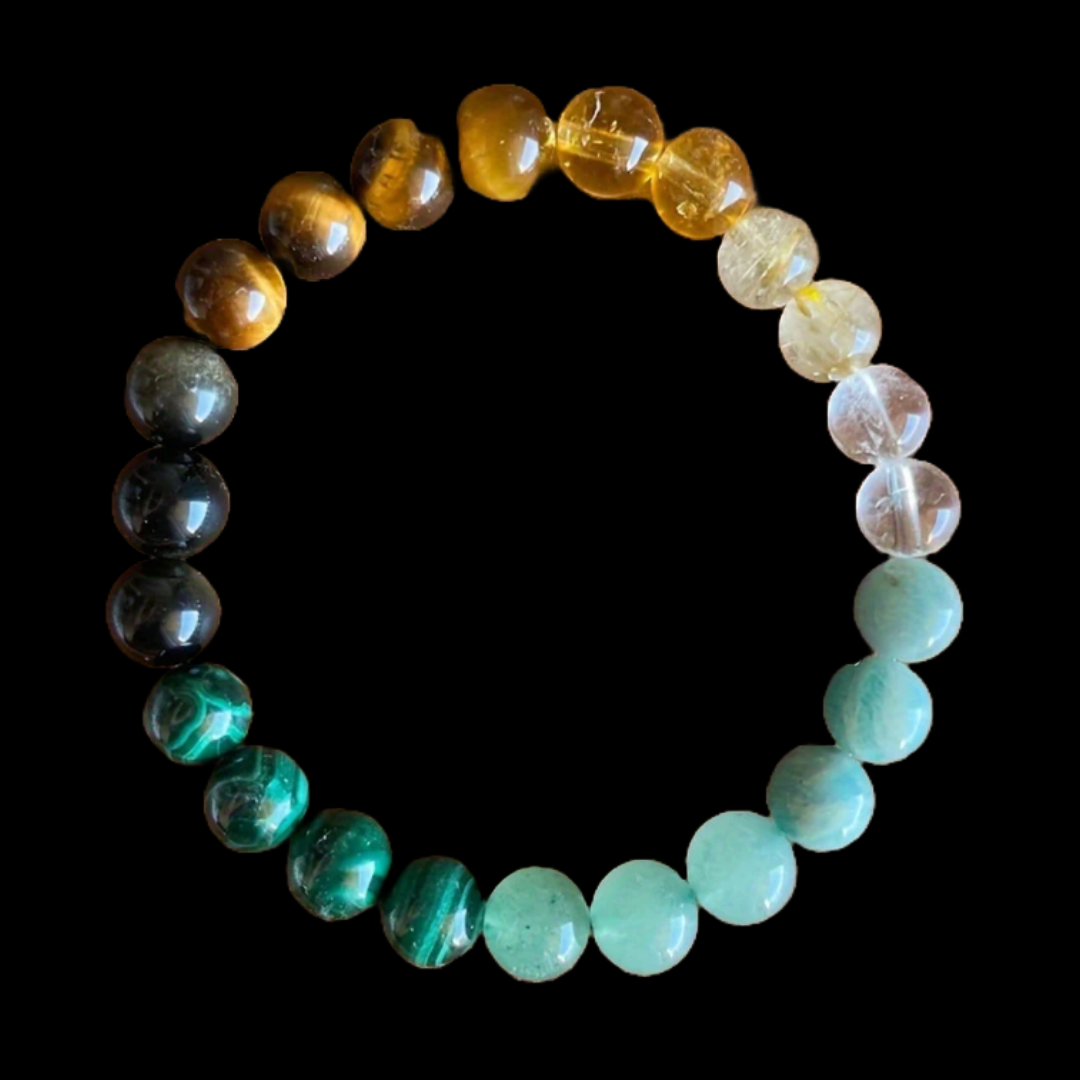 Natural bead bracelet