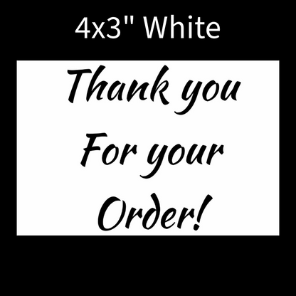 Packaging thermal stickers