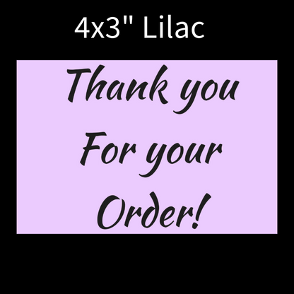 Packaging thermal stickers