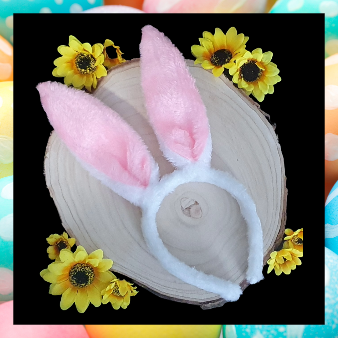 Easter bunny rabbit ear headband