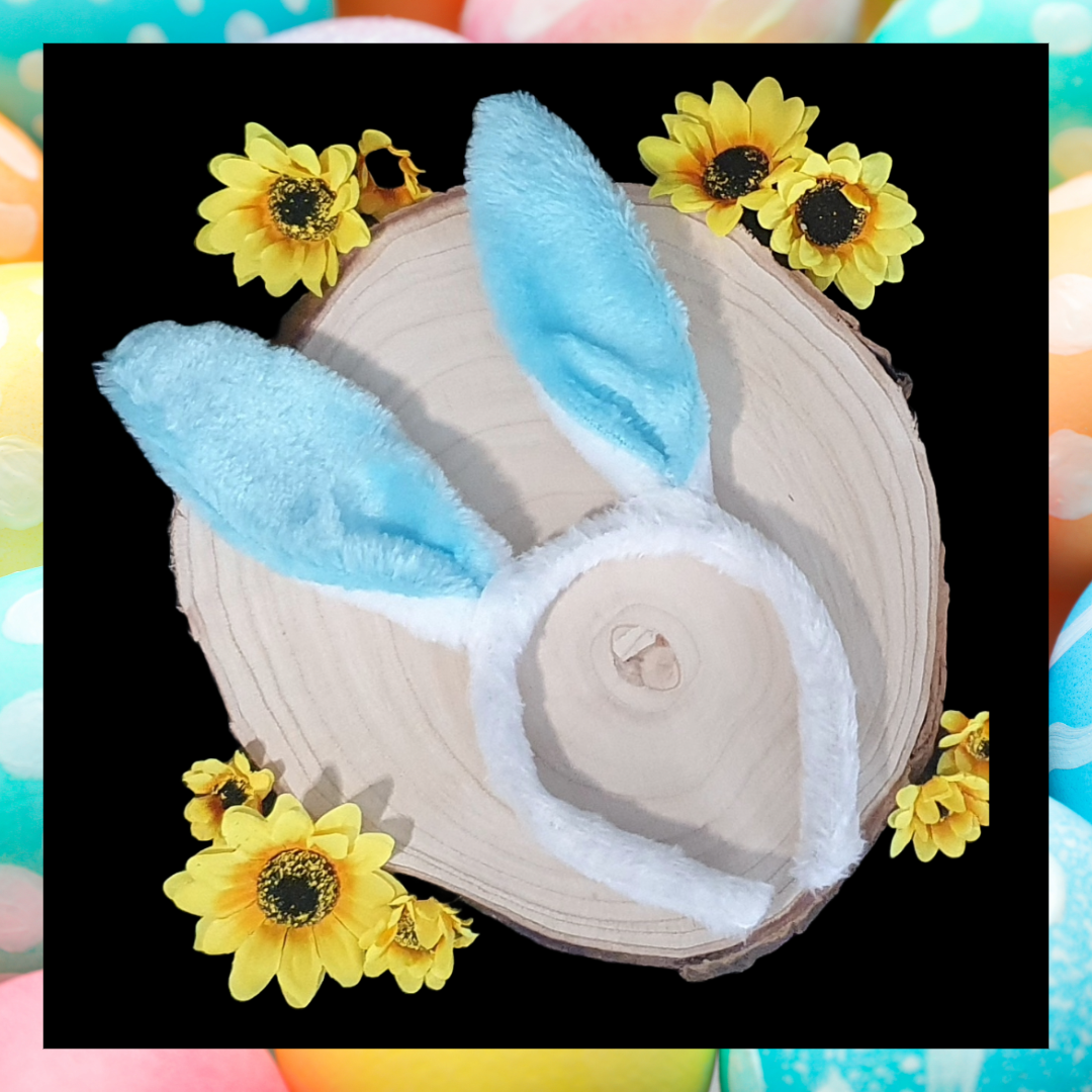 Easter bunny rabbit ear headband