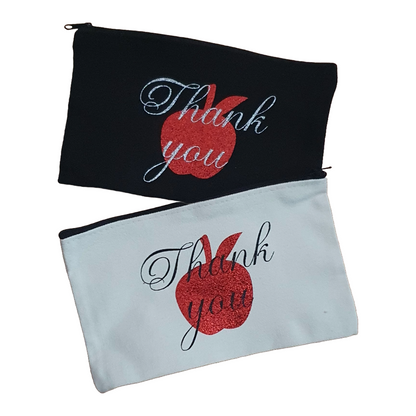 Thank you zip cases for teacher end of year gifts