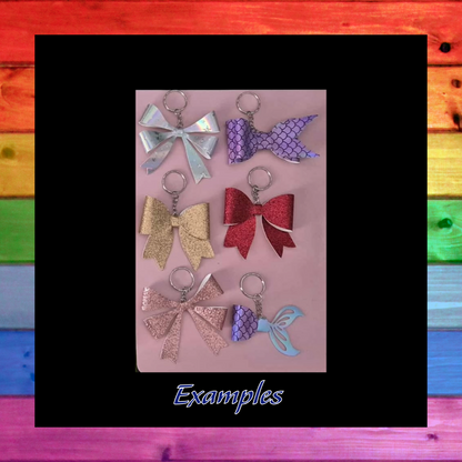 Mystery bundle of bow key rings - standard keyring