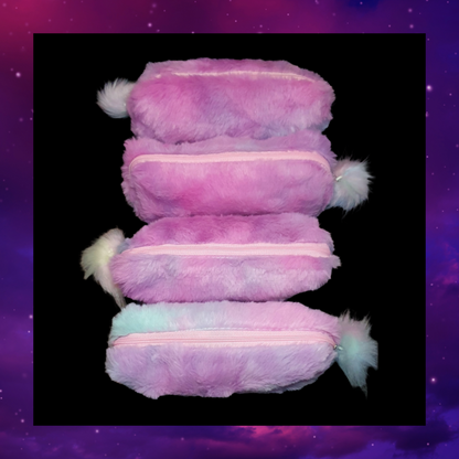 Fluffy pencil case