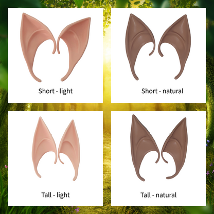 Latex pointed elf ears fairy ears vampire ears goblin ears hobbit ears easy fit