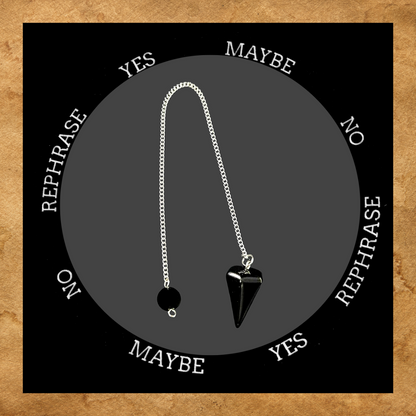 Natural Gemstone Crystal Pendulum For Dowsing Divination Balance Healing Energy Work
