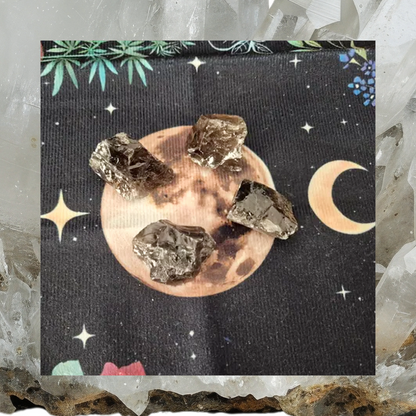 Smoky Quartz raw chunks