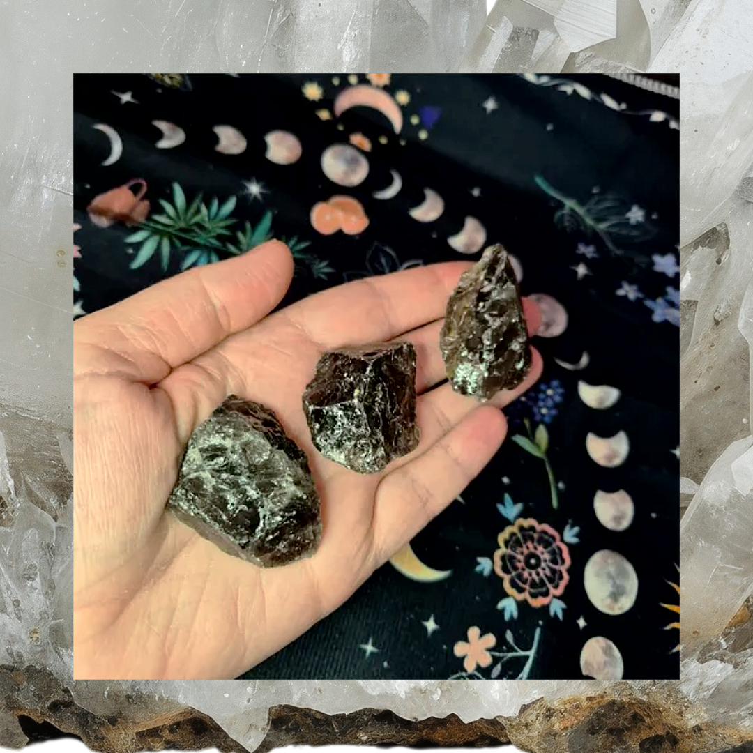 Smoky Quartz raw chunks