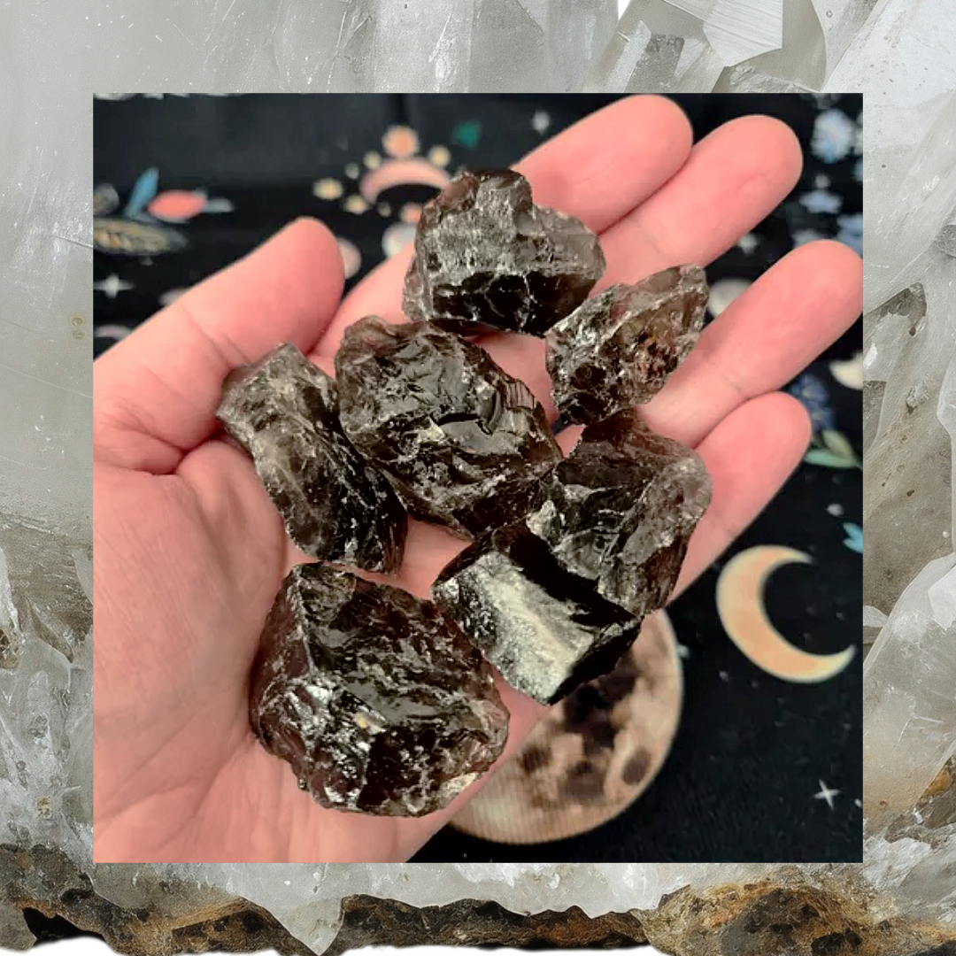 Smoky Quartz raw chunks