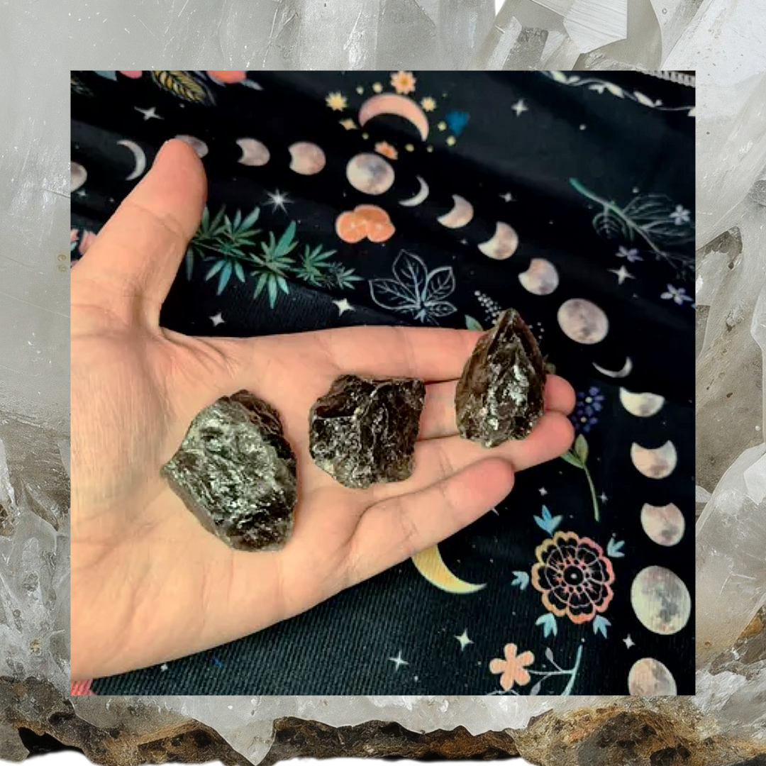 Smoky Quartz raw chunks