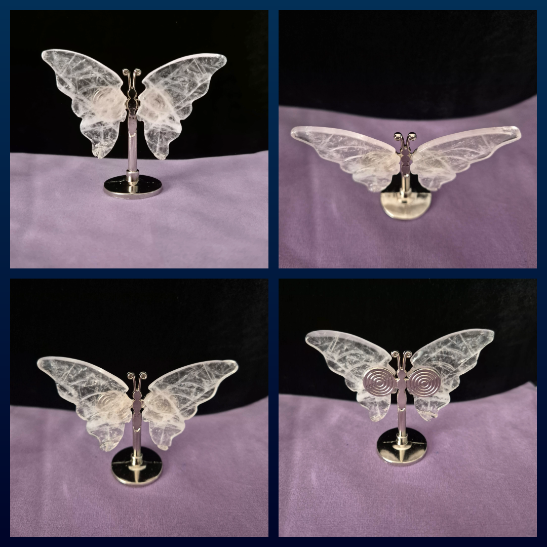 Gemstone Butterfly Wings – Mini Display Sculpture