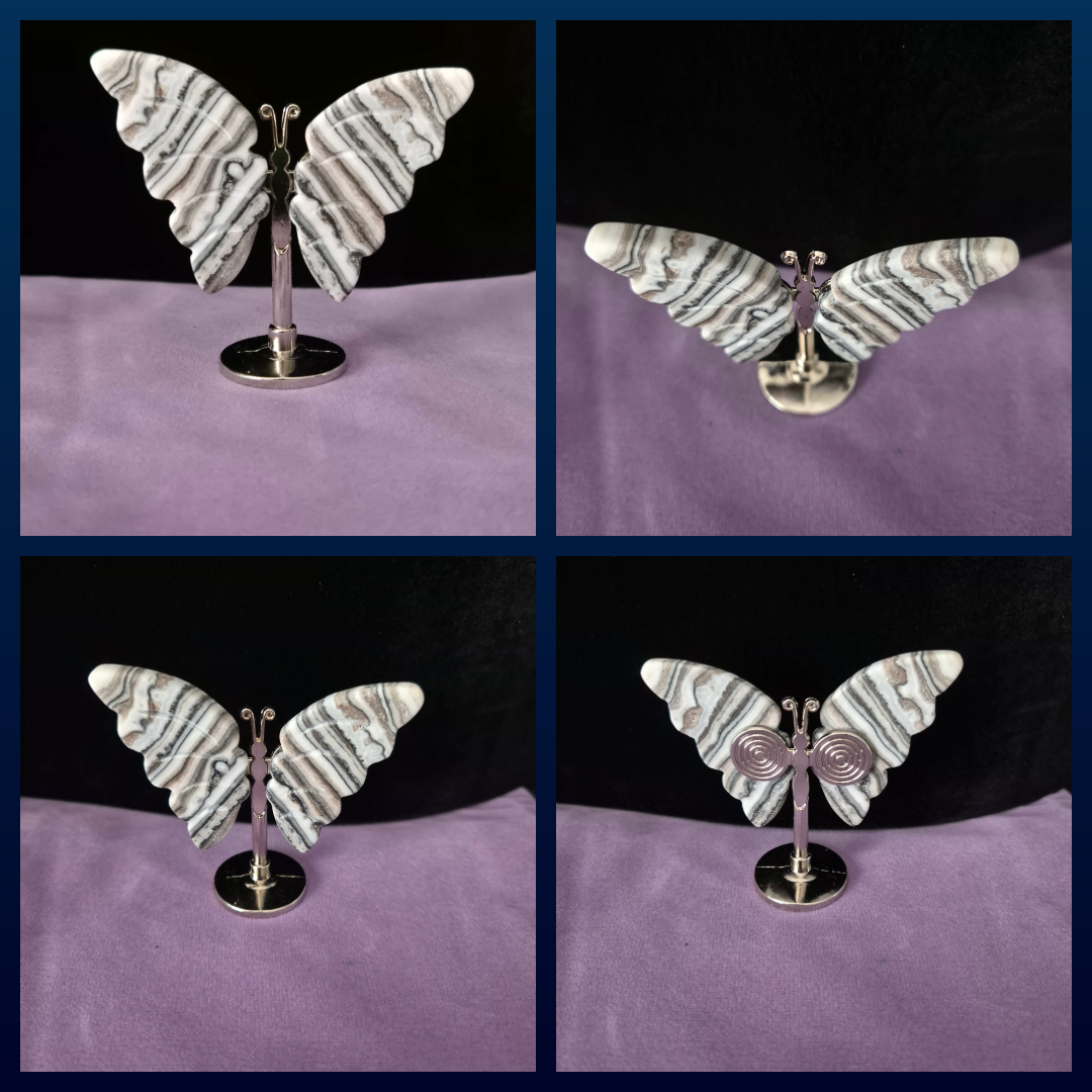 Gemstone Butterfly Wings – Mini Display Sculpture