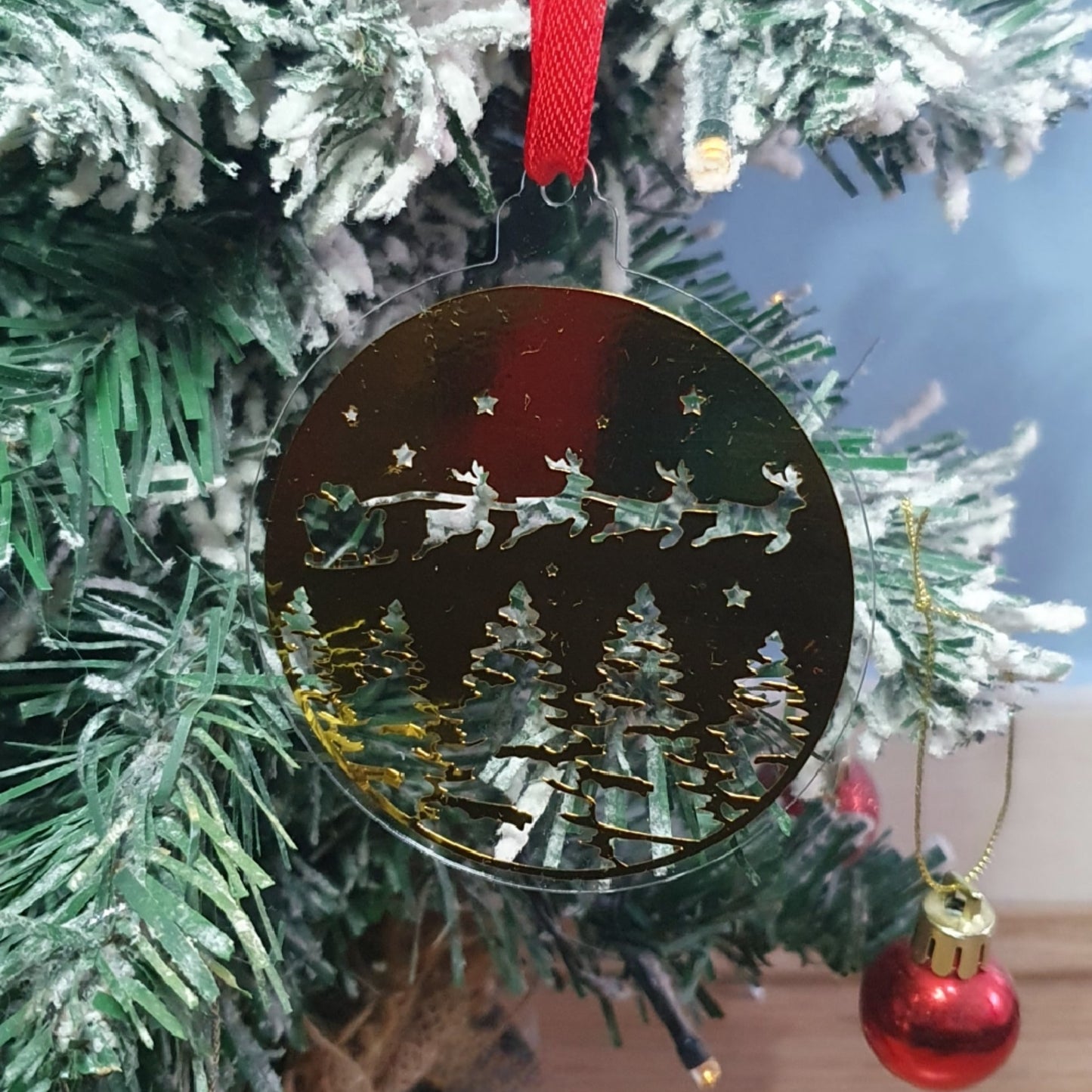 Acrylic Christmas Baubles