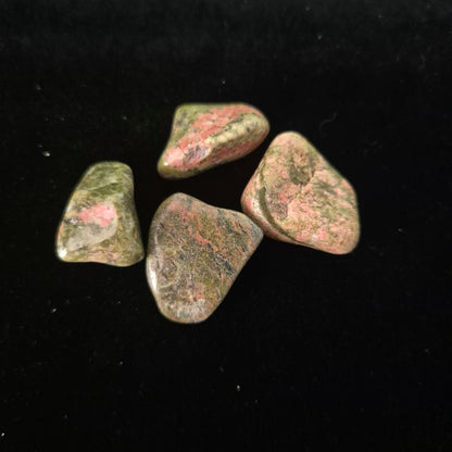 Unakite Tumble – Intuitively Chosen Single Stone (Approx. 2–3cm)