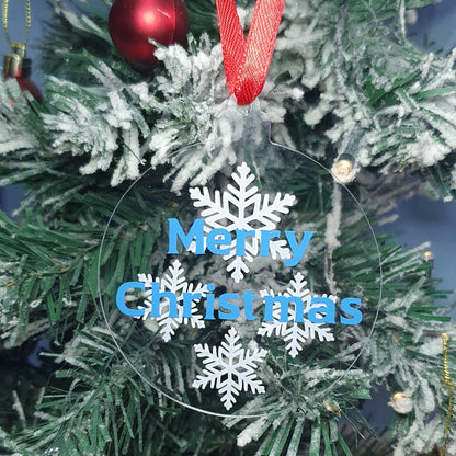 Acrylic Christmas Baubles